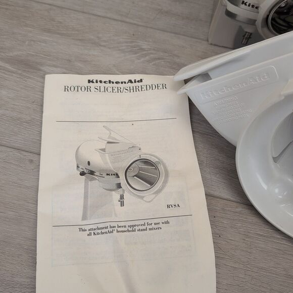KitchenAid Stand Mixer Attachment Rotor Slicer Shredder RVSA - Picture 2 of 10